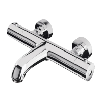 смеситель для ванны с термостатом Omnires Y polished chrome (Y1236-NCR)