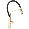 Grifo monomando de cocina Rea Castor negro (REA-B6936)
