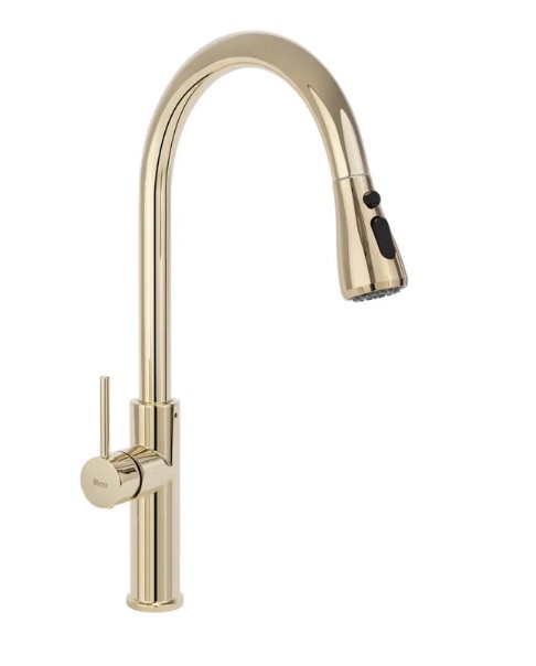 Grifo de cocina Rea Nest dorado (REA-B2058)