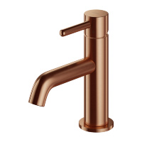Mezclador de lavabo Omnires Y de cobre cepillado (Y1210NCPB)