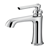 Mezclador de lavabo cromado Omnires Armance (AM5210CR)