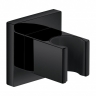 Soporte de ducha Omnires negro 5 cm (8876ABL)