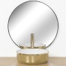 washbasin Rea Sami 36x36 gold/white (REA-U1801)