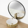 washbasin Rea Sami 36x36 gold/white (REA-U1801)