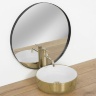 washbasin Rea Sami 36x36 gold/white (REA-U1801)