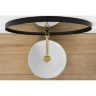 washbasin Rea Sami 36x36 gold/white (REA-U1801)