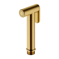 Cabezal de ducha higiénico Omnires Bidetta en oro cepillado (BIDETTA2-RGLB)