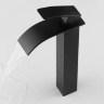 Mezclador de lavabo Rea Falcon negro, alto (REA-B0252)