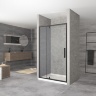 Puerta de ducha Rea Rapid Swing 120x195, cristal de seguridad, transparente (REA-K6413)