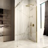 shower partition Rea Aero 110x195 gold (REA-K8441)