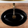Lavabo Rea Linda 34x48,5 negro (REA-U8523)