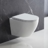 toilet Omnires Ottawa 49x37 rimless wall hung, seat + installation Oli Olipure 30x20 (880780/152972 + OTTAWAMWBP)