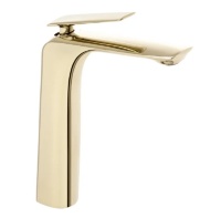 Mezclador de lavabo Rea Jager dorado (REA-B5123)