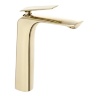 Mezclador de lavabo Rea Jager dorado (REA-B5123)