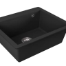 Fregadero de cocina Rea Lin 50x60 negro (ZLE-00129) + sifón