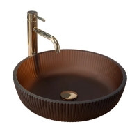 Lavabo Rea Jodi 40x40 marrón (REA-U0273)