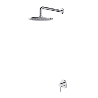 concealed shower system Omnires Y chrome (SYSY36CR)