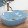 washbasin Rea Lisa 49x35 blue shiny (REA-U6620)