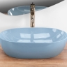 washbasin Rea Lisa 49x35 blue shiny (REA-U6620)