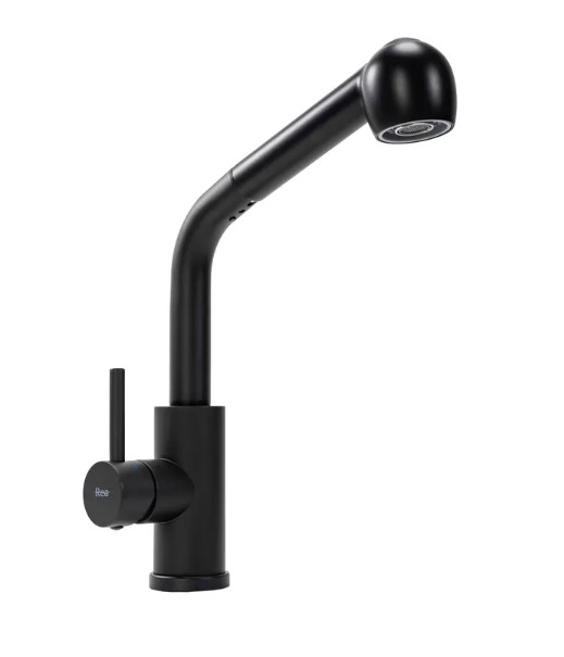 kitchen mixer tap Rea Troy black matte (REA-B6300)