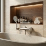 смеситель для ванны Rea Hunter brushed nickel (REA-B2230)