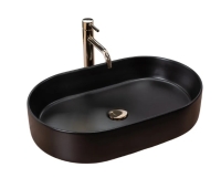 Lavabo Rea Nadia 61x38,5 negro mate (REA-U1062)