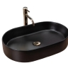 Lavabo Rea Nadia 61x38,5 negro mate (REA-U1062)