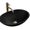 Lavabo Rea Della 37,5x51,5 negro mate (REA-U0274)