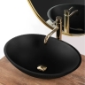 Lavabo Rea Della 37,5x51,5 negro mate (REA-U0274)