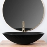 Lavabo Rea Della 37,5x51,5 negro mate (REA-U0274)