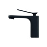 Mezclador de lavabo Rea Sonic negro mate (BAT-00852)