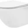 Inodoro Rea Carlo Mini Rimless con asiento de duroplast de caída lenta (REA-C2760)