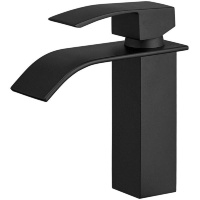 Mezclador de lavabo Rea Falcon negro (REA-B0253)