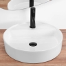 Lavabo Rea Ronda 45 blanco (REA-U6622)
