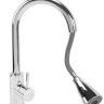 kitchen mixer tap Rea Cross with pull-out spout, chrome (REA-B5310)