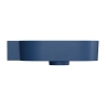 умывальник Omnires Ovo M+ 55,5x38,5 угловой, левый, matt midnight blue (OVO555UWLMB)