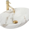 Lavabo Rea Pamela 33x53 mármol aiax brillo (REA-U9685)