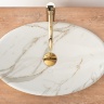 Lavabo Rea Pamela 33x53 mármol aiax brillo (REA-U9685)