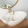 Lavabo Rea Pamela 33x53 mármol aiax brillo (REA-U9685)