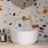 washbasin Omnires Cadence 42x37 matt white (CADENCE420BM)
