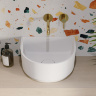 washbasin Omnires Cadence 42x37 matt white (CADENCE420BM)
