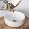 Lavabo Rea Sami 35,5x35,5 aiax brillante (REA-U4522)