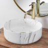 Lavabo Rea Sami 35,5x35,5 aiax brillante (REA-U4522)
