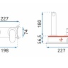 concealed washbasin mixer Rea Hyper chrome (REA-B2059)
