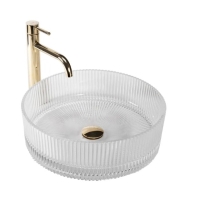 Lavabo Rea Ingrid 40x40 transparente (REA-U0278)