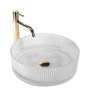Lavabo Rea Ingrid 40x40 transparente (REA-U0278)