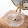 Lavabo Rea Ingrid 40x40 transparente (REA-U0278)