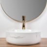 washbasin Rea Sami 35,5x35,5 nature marble (REA-U6606)