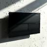 инсталляционная система Rea для унитаза + кнопка T steel black (KPL-E0056)