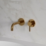 внешняя часть смесителя для умывальника Omnires Y скрытого монтажа polished gold (Y1215HROGL)